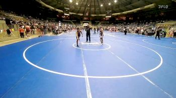 150 lbs Semifinal - Montana England, Grove Takedown Club vs Jonte Tims, Blue T McLain