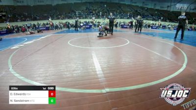 83 lbs 3rd Place - Deandra Edwards, RSA RedStorm vs Noah Sandstrom, West Texas Grapplers