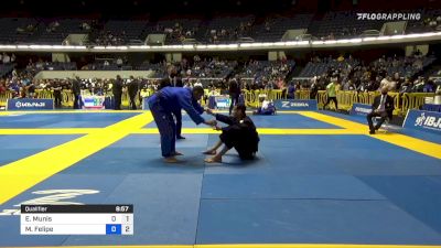 Erich Munis vs Matheus Felipe 2021 World Jiu-Jitsu IBJJF Championship