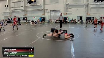 92 lbs Round 5 (6 Team) - Owen Delano, Tri State Hammers vs Owen Cameron, Contenders WA Blue