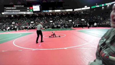 68 lbs Champ. Round 1 - Carter Goodman, TLWA vs Logan Scott, EAG2
