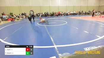 43 lbs Rr Rnd 3 - Liam Gatt, Backyard Brawlers 9U vs Tucker Scott, LWA 9U