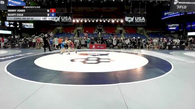 126 lbs Cons. Rd Of 64 - Henry Jones, VA vs Scott Cole, RI