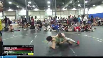 115 lbs Finals (8 Team) - Isaak Skelly, Peer Pressure Elite vs Kooper Waugh, Team Iowa Blue