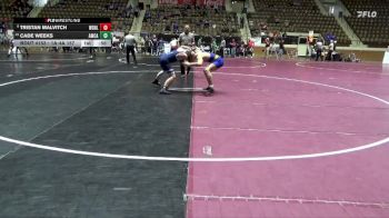 1A-4A 157 Cons. Round 2 - Cade Weeks, American Christian Academy vs Tristan Malvitch, W. S. Neal