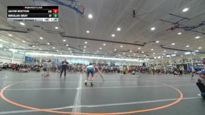 150 lbs Champ. Round 1 - Jacob Rozycki, Unattached vs Nikolas Gray, Wellington