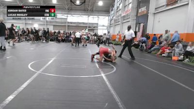 106 lbs Round 1 (8 Team) - Jordan Bates, Freakztyle Wrecking Crew vs Lucas Ridgley, Gettysburg