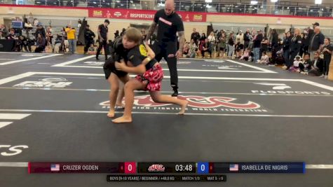 Cruzer Ogden vs Isabella De Nigris 2024 ADCC Austin Open