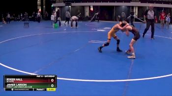 55 lbs 3rd Place Match - Javier Larson, Forest Lake Wrestling Club vs Ryker Hall, DC Elite