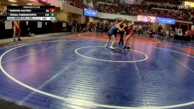 145 lbs 5th Place Match - Nizhoni Haynes, Mountain Man vs Tessa Farnsworth, Moorcroft Mat Masters