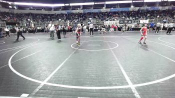 78 lbs Consolation - Mason Dennis, Fighting Turtles WC vs Emmett Darr, Bulls WC