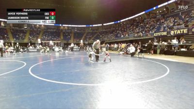 45 lbs Consy 3 - Jayce Yothers, Chestnut Ridge vs Jameson White, Pine Richland
