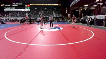 145 lbs Cons. Semi - Nichole Sumare, Burns/Pine Bluffs vs Kallie Bauer, Natrona County