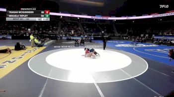 165 lbs Semifinal - Teagan McGuinness, Union-Endicott-4 vs Mikaela Tepley, Town Of Huntington-11