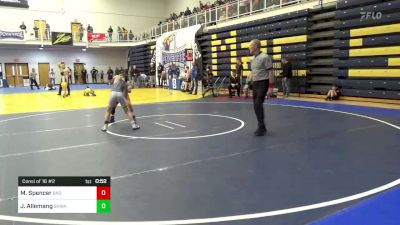 88 lbs Consi Of 16 #2 - Myeles Spencer, Bad Karma vs Jackson Allemang, SHWA