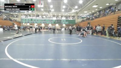 120 lbs Cons. Round 7 - Mitchell Buck, Cherokee Trail vs Emilio Escobar, Granite Hills