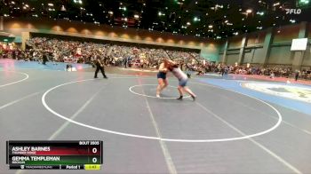 235 lbs Quarterfinal - Gemma Templeman, Rocklin vs Ashley Barnes, Thunder Ridge