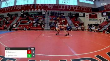 160 lbs Final - Ewan Olson, Derry vs Calio Zanella, Burrell