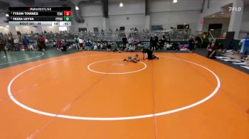 38 lbs Cons. Semi - Tezza Leyva, El Paso Enforcers Wrestling Club vs Tyson Townes, Texas Elite Wrestling Club