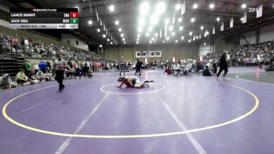 190 lbs Cons. Round 2 - Jack Gea, Buford vs Lance Barry, St. Michael The Archangel