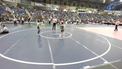 58 lbs Round Of 16 - Timothy Martinez, Ridge Wrestling vs Brett Repka, Independent