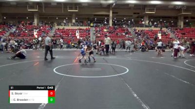 61 lbs Cons. Semi - Champ Breeden, WR - Topeka Blue Thunder vs Samson Beyer, The Best Wrestler