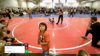 40 lbs Semifinal - Julian Vu, Broken Arrow Wrestling Club vs Ronnie Leyba, Team Tulsa Wrestling Club