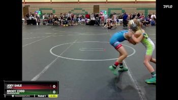 64 lbs Semifinal - Joey Saile, CRWA vs Brody Codd, Headhunters