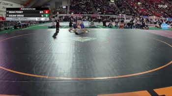 3A 190 lbs Cons. Round 1 - Sean Posey, New Plymouth vs Julian Urias, Valley