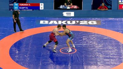 110 kg 1/8 Final - Osma Turunen, Finland vs Mohamed Elsafy, Egypt