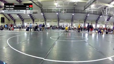 149 B Champ. Round 2 - Will Allen, John Carroll vs Liam Hein, Point Park