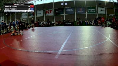 126 lbs Mayson Young, Georgia vs Gavin Phillips, Arkansas
