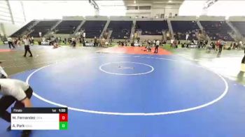 57 lbs Final - Michael Fernandez, Grindhouse WC vs Andersen Park, Rough House