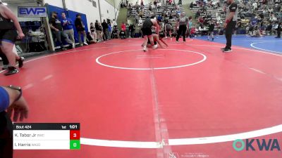 Rr Rnd 3 - Kelly Wayne Tabor Jr, Berryhill Wrestling Club vs Isaac Harris, Wagoner Takedown Club