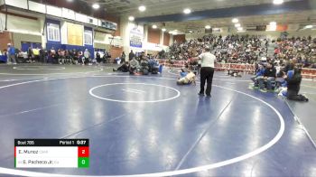 126 lbs Cons. Round 3 - Santiago Pacheco Jr., Central Union vs Eduardo Munoz, Cesar Chavez