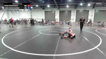 98 lbs 2nd Place - Aiden DiFrancisco, Poway Elite vs James Keoni Bareng, College Prep Wr Ac