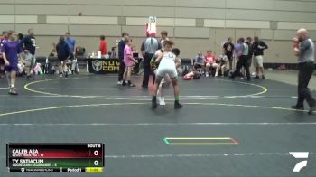 110 lbs Semis & 1st Wrestleback (8 Team) - Caleb Asa, Beast Mode WA vs Ty Satiacum, Aggression Legionaries