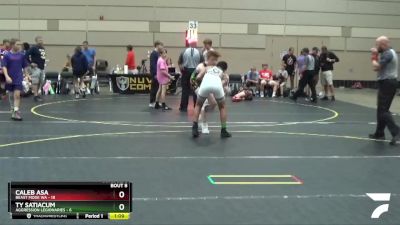 110 lbs Semis & 1st Wrestleback (8 Team) - Caleb Asa, Beast Mode WA vs Ty Satiacum, Aggression Legionaries