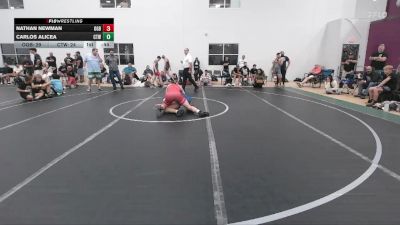 140 lbs Round 3 - Nathan Newman, Ohio Gold Black vs Carlos Alicea, CTWHALE