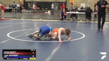 100 lbs Round 1 - Atlee DeWitt, Big Game Wrestling Club vs Liam Adlfinger, Iowa