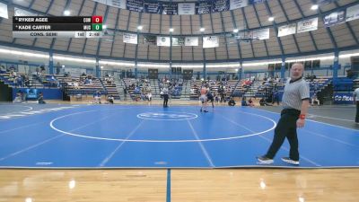 149 lbs Cons. Semi - Kade Carter, Murray State vs Ryker Agee, Cowley College