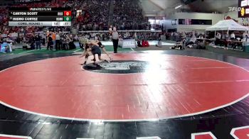 6A 113 lbs Cons. Round 1 - Isidro Cortez, Rocky Mountain vs Canyon Scott, Rigby