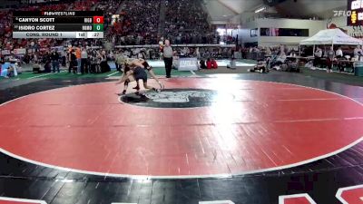 6A 113 lbs Cons. Round 1 - Isidro Cortez, Rocky Mountain vs Canyon Scott, Rigby