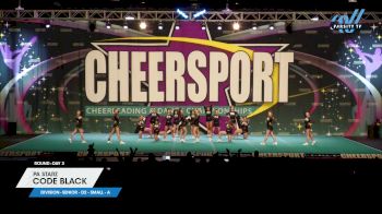 PA Starz - Code Black [2025 L4 Senior - D2 - Small - A Day 3] 2025 CHEERSPORT National All Star Cheerleading Championship