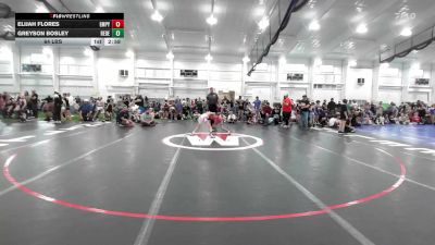64 lbs Round Robin 2 - Elijah Flores, Empyre Wrestling Club vs Greyson Bosley, Rebellion - EL