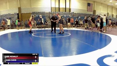 165 lbs Cons. Round 2 - Gabe McNally, OH vs Cohen Davis, IN