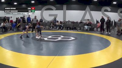 55 lbs Round 4 - James Irvine, CP Wrestling Academy vs Wyatt Sindone, Dundee Wrestling