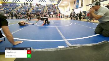 52 lbs Consolation - Timber Keeling, Heat vs Klasen Couch, Vian Wrestling Club