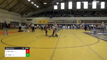 Match - Denzell Morrow, New Mexico Highlands vs William Tyler, Adams State