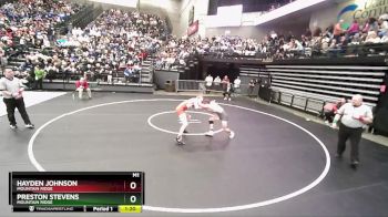 157 lbs 3rd Place Match - Preston Stevens, Mountain Ridge vs Hayden Johnson, Mountain Ridge